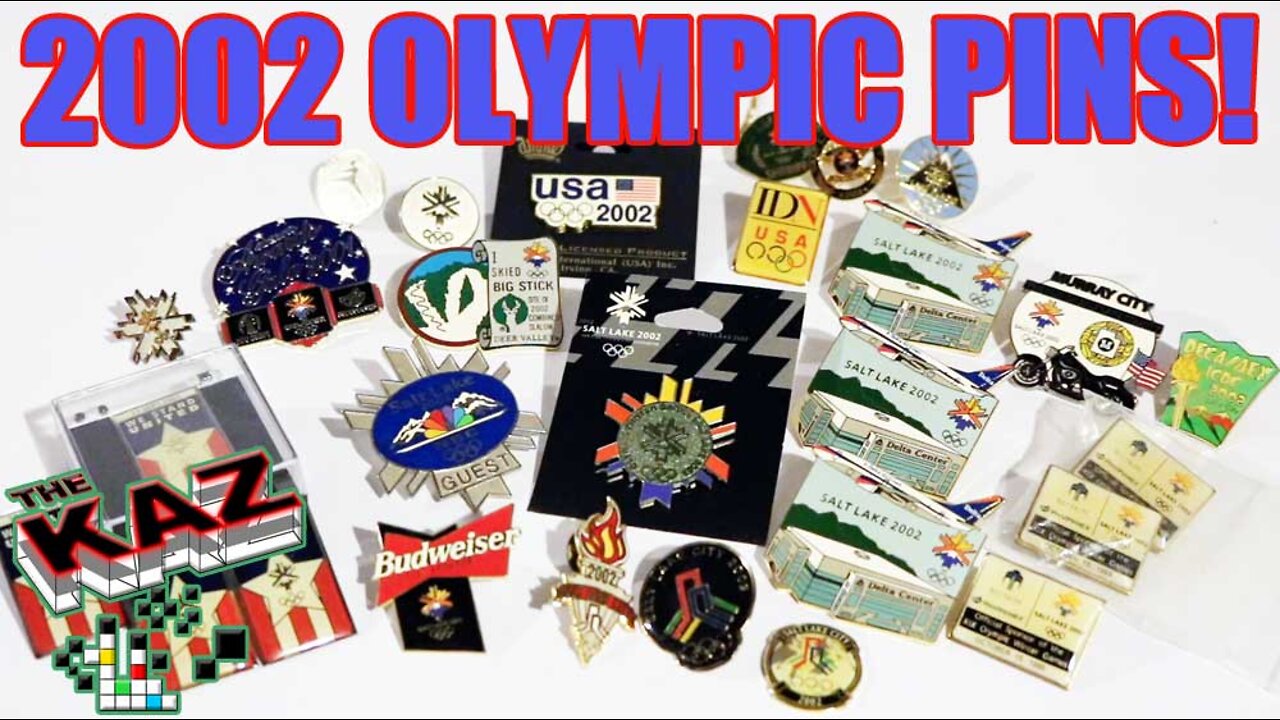 2002 Salt Lake Winter Olympics Pins