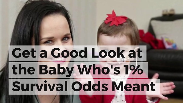 Get A Good Look at the Baby Who’s 1% Survival Odds Meant She Could Have Been Aborted