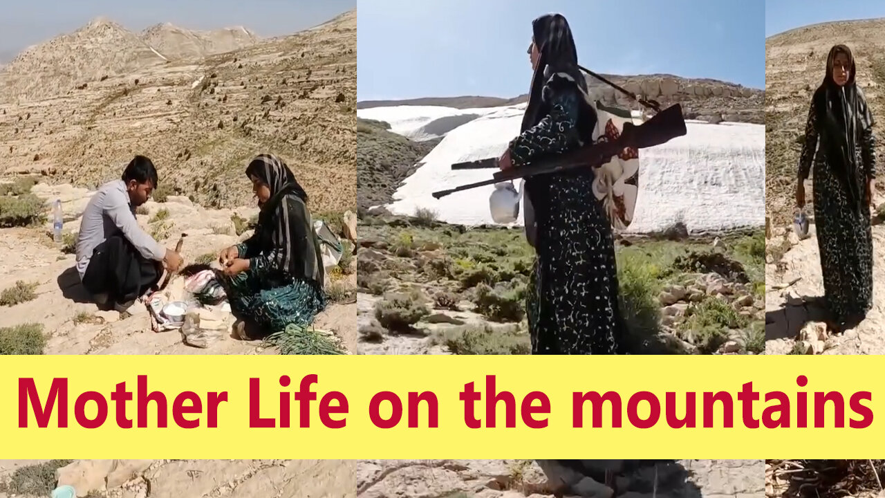 Mother Life on the mountains