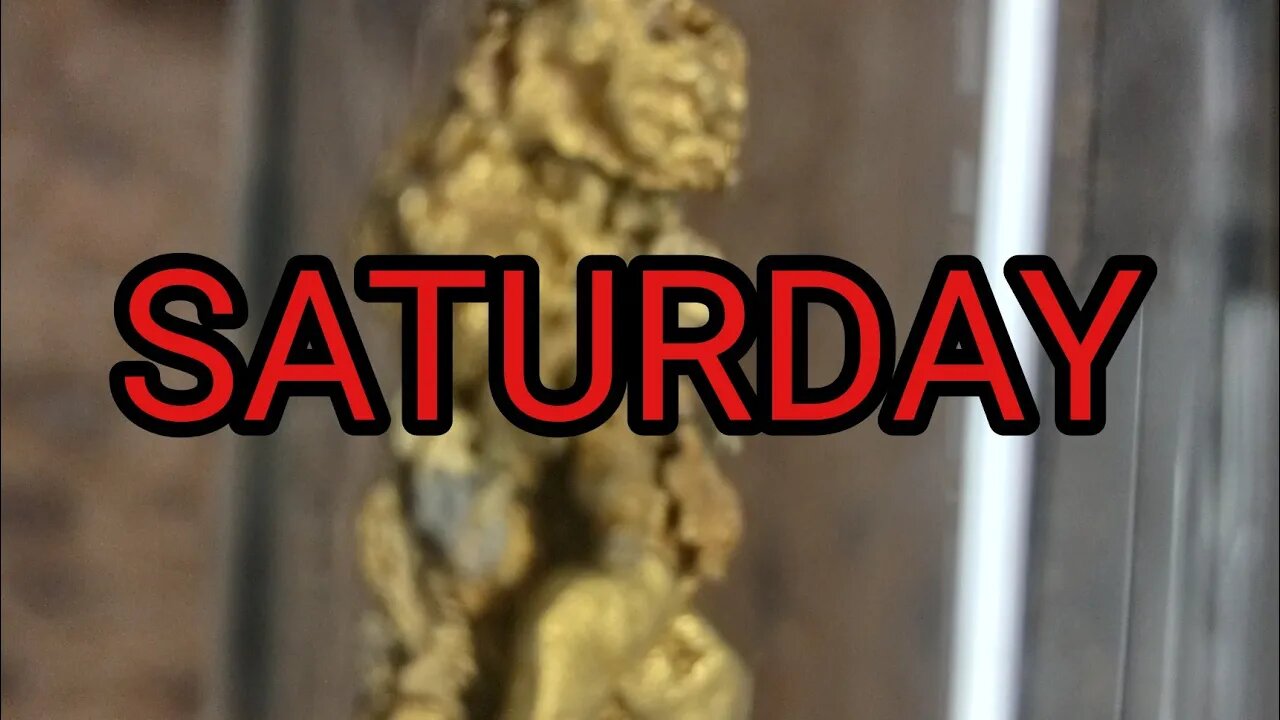 ANOTHER SATURDAY IN THE BOOKS