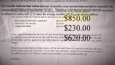 Lake Worth Beach electric customers hit with additional deposit in the hundreds of dollars