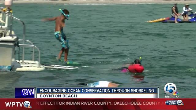 Encouraging ocean conservation through snorkeling in Boynton Beach