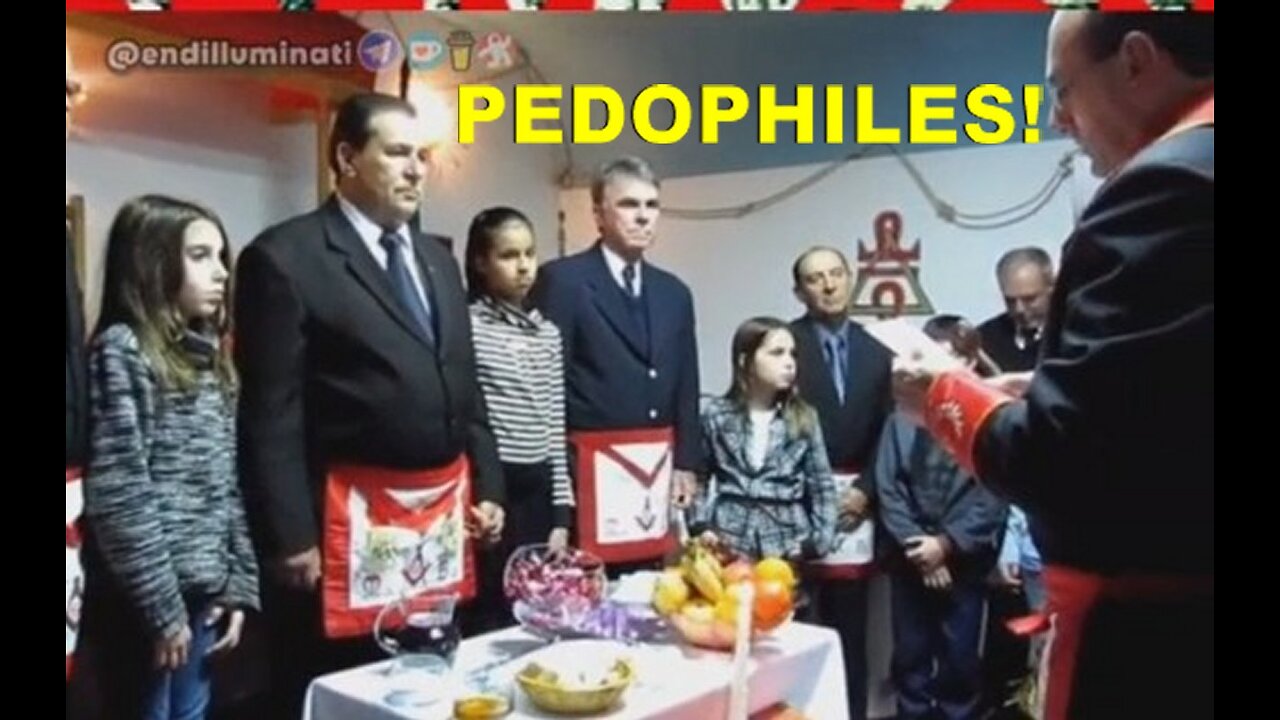 The Satanic Pedophile Freemasons is Marrying Children in Plain Sight!