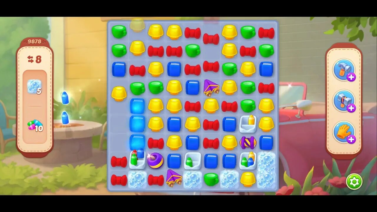 Playrix Homescapes Gameplay Walkthrough Level 9878