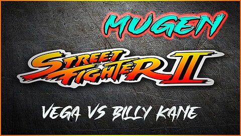 Street Fighter ll Deluxe 2 VEGA VS BILLY KANE