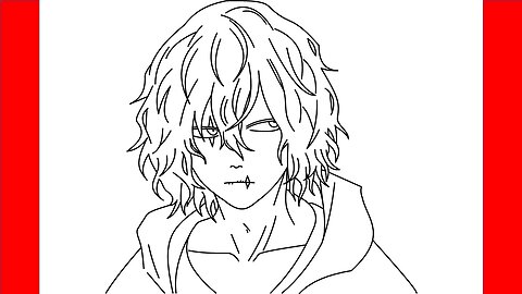 How To Draw Shigaraki Tomura From My Hero Academia - Step By Step Drawing