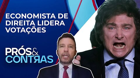 Segré analisa cenário político argentino com vitória de Milei nas primárias | PRÓS E CONTRAS
