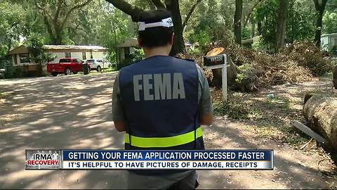 Getting your FEMA application processed faster