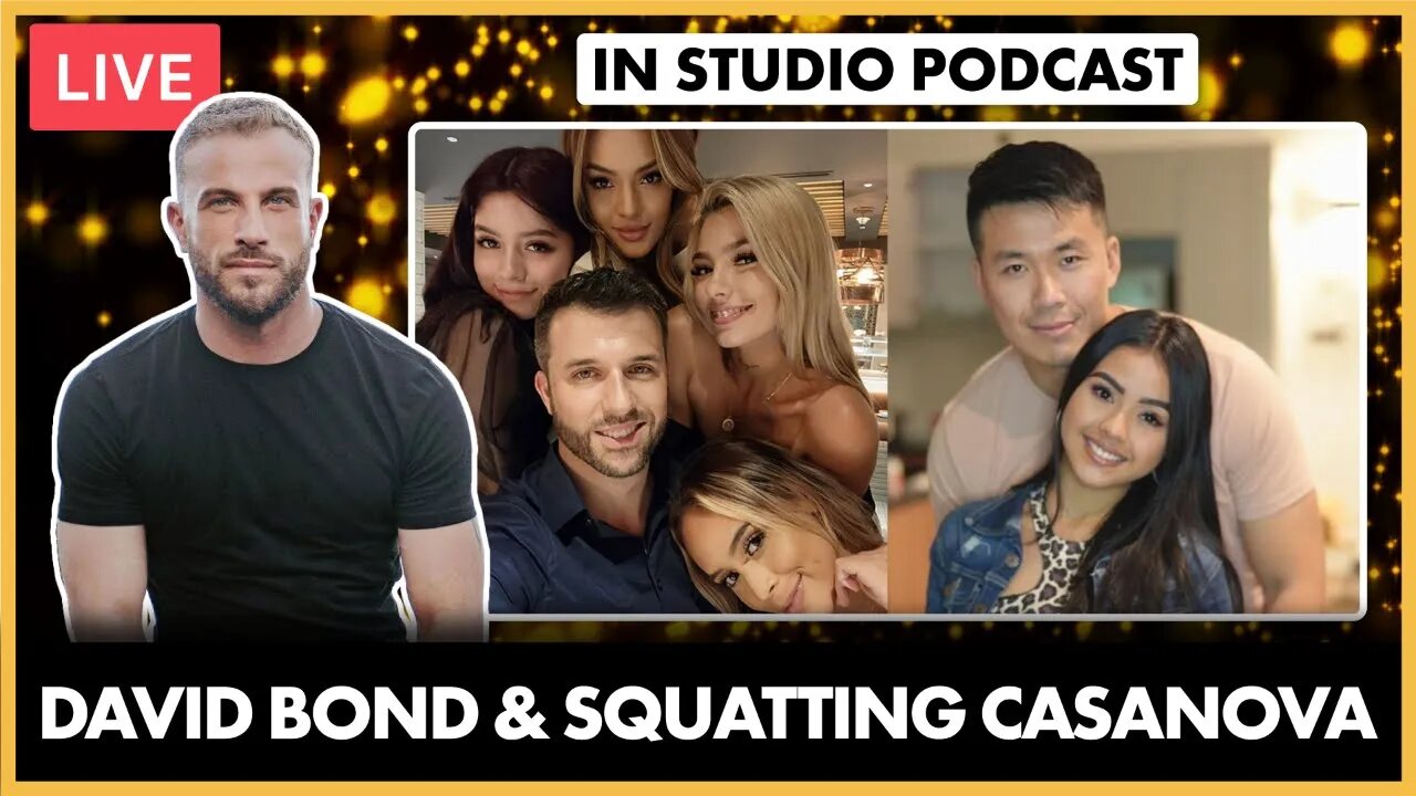 David Bond & Squatting Casanova - In Studio Podcast