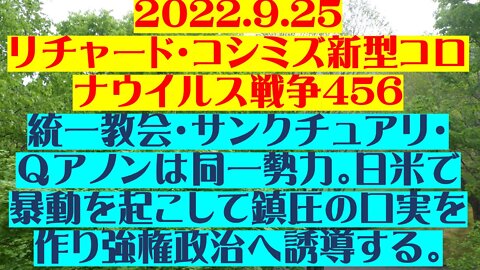 2022.9.25 リチャード・コシミズ新型コロナウイルス戦争456