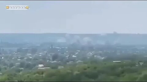 ‼️🇷🇺⚡️Массированный артобстрел позиций ВСУ в районе Славянска #спецоперация #донбасс #армияроссии