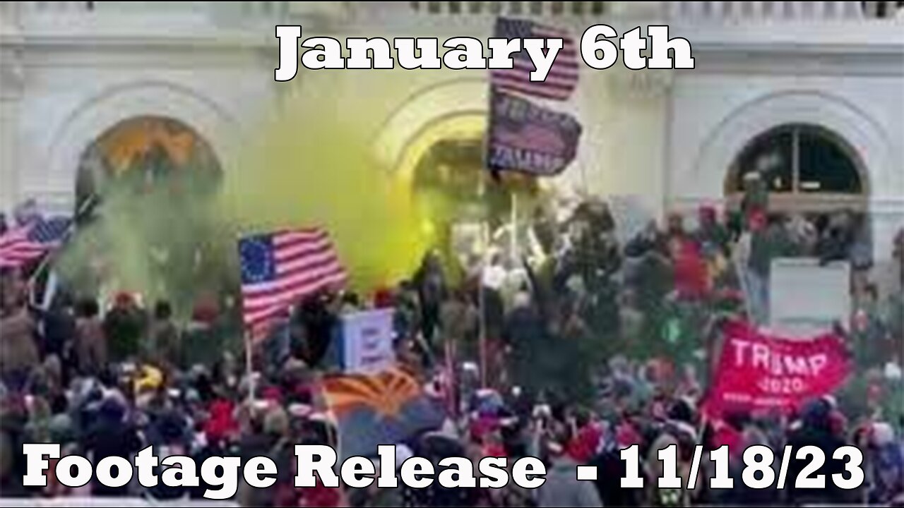 J6 Footage Released, More Proof Gov Behind J6