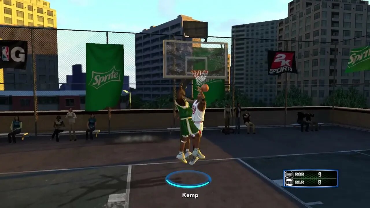 One on One: #45 Michael Jordan vs Shawn Kemp