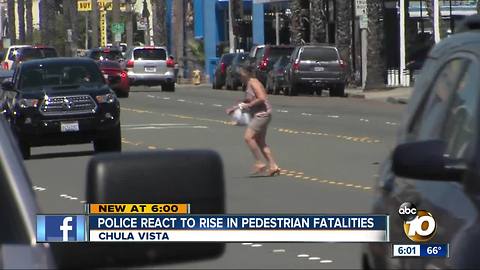 Chula Vista sees sharp rise in pedestrian deaths