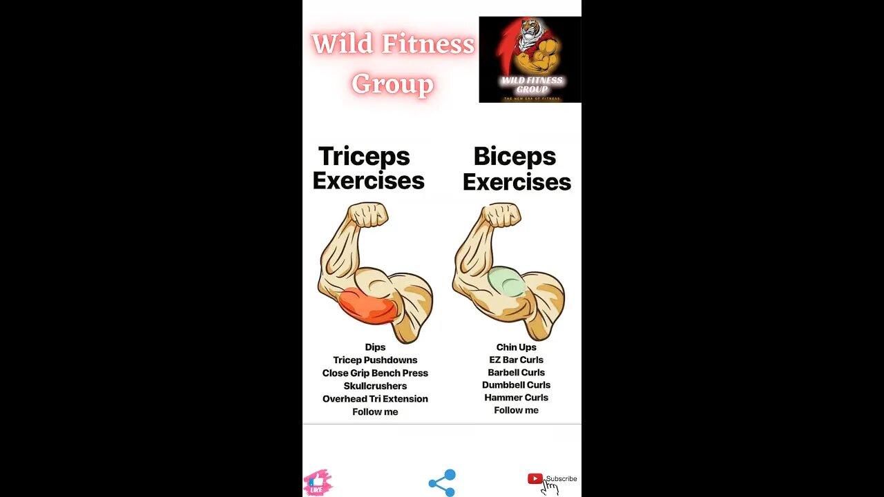 🔥Triceps exercises v/s biceps exercises🔥#fitness🔥#wildfitnessgroup🔥#shorts🔥