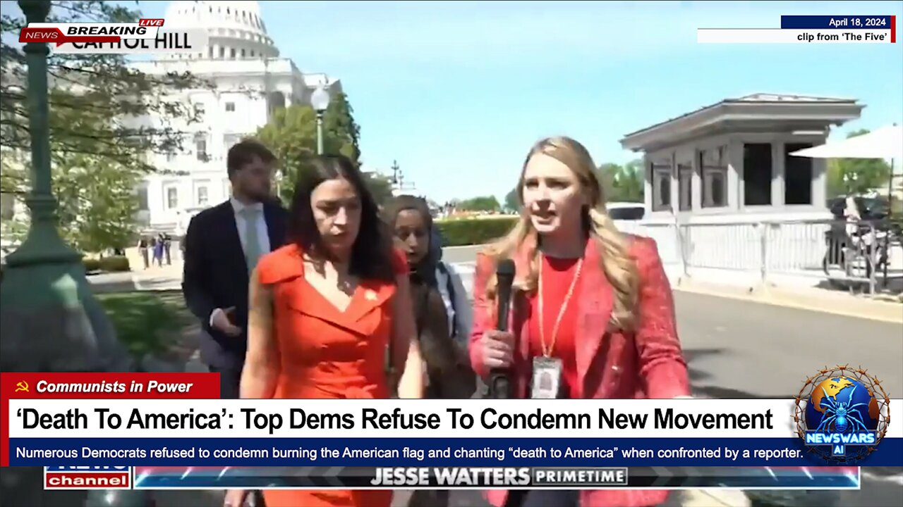 ‘Death To America’: Top Democrats Refuse To Condemn New Movement