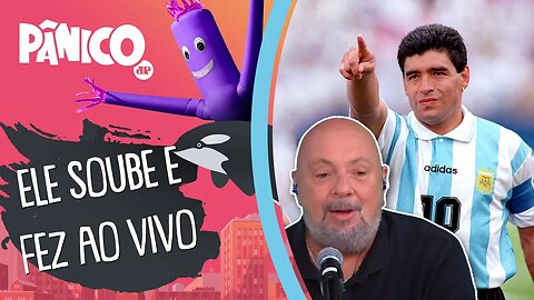 Nilson César conta sobre ENTREVISTA COM MARADONA NA BASE DO SE VIRA NOS 30