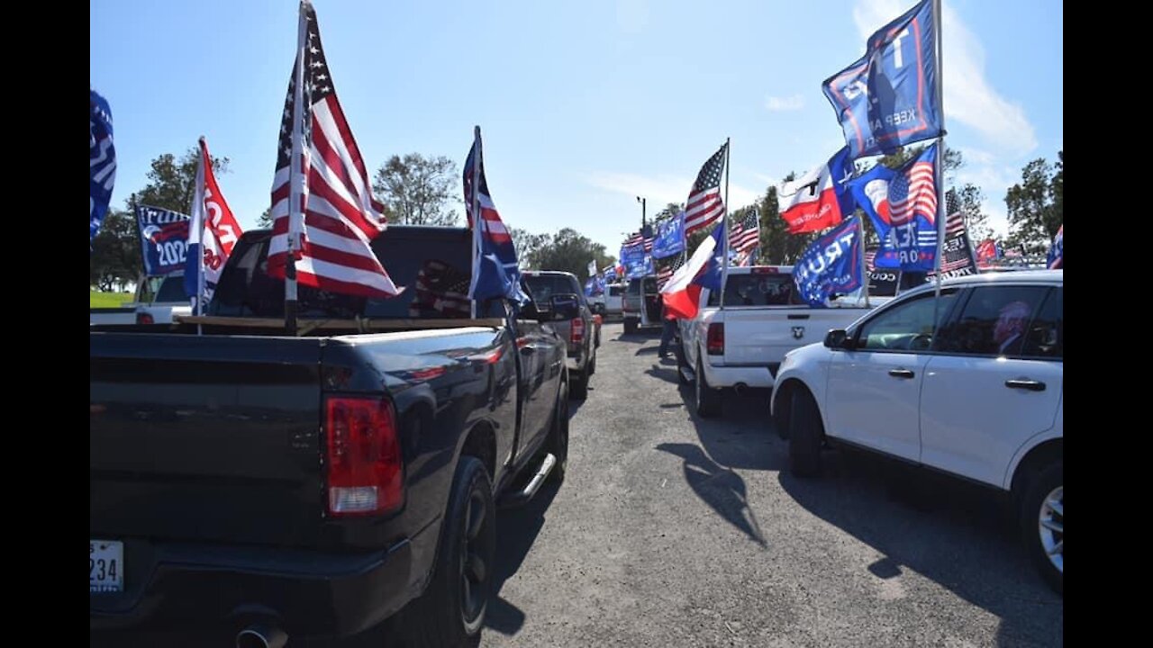 Trump Support Rally Lumberton Texas November 2020