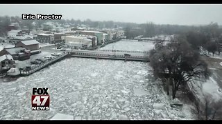 Flooding prompts evacuations near the Grand River in Portland