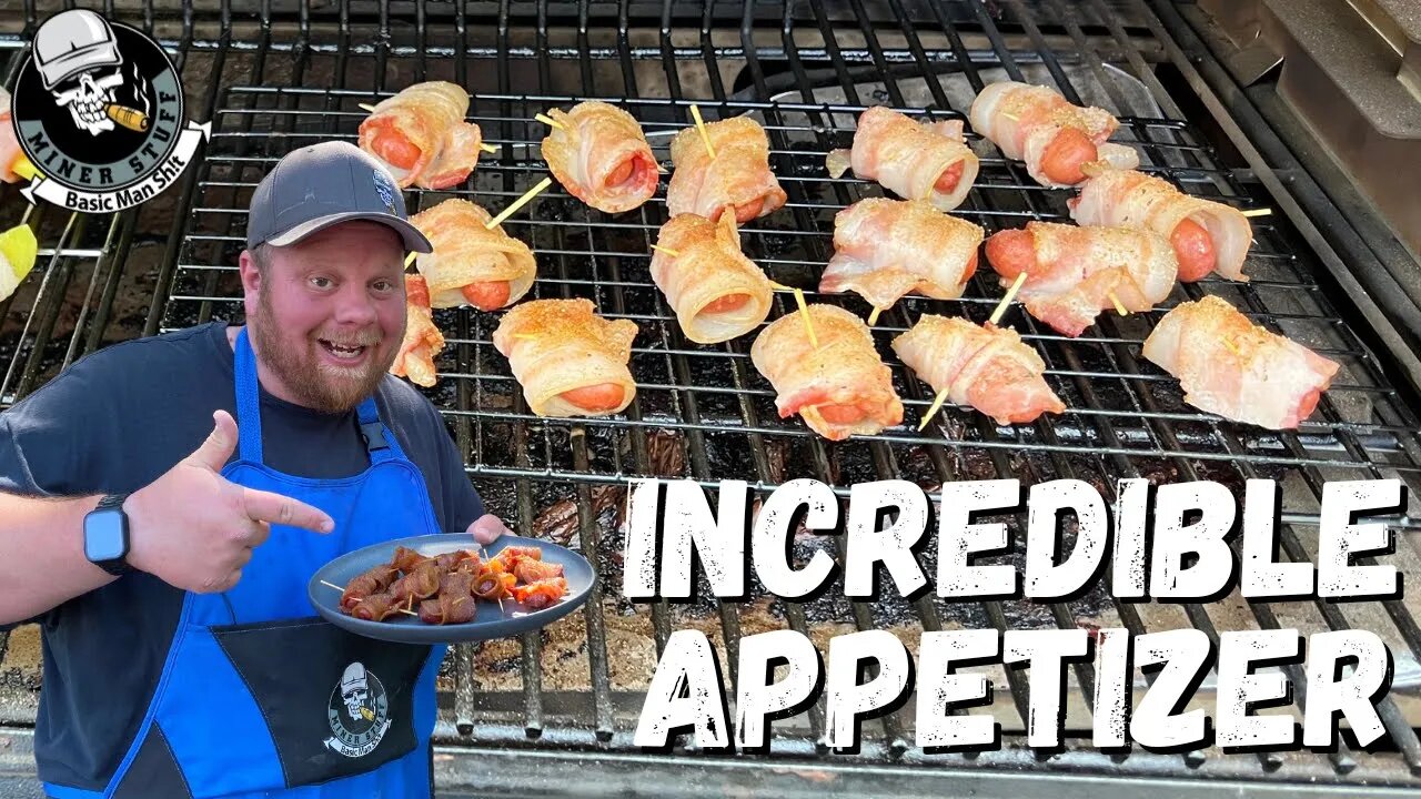 DELICIOUS BACON WRAPPED LITTLE SMOKIES ON THE TRAEGER PELLET GRILL