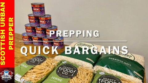 Prepping - Quick Bargains to grab