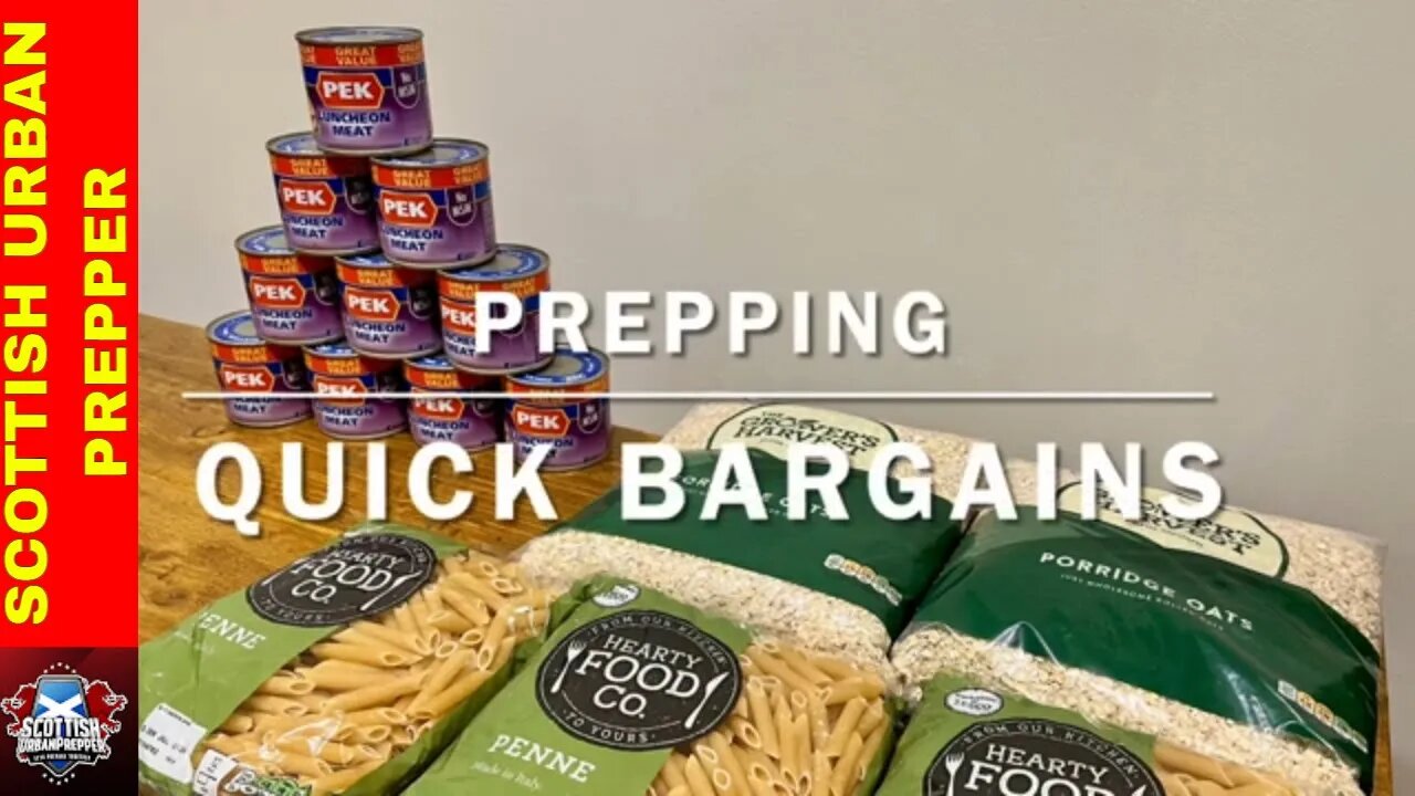 Prepping - Quick Bargains to grab