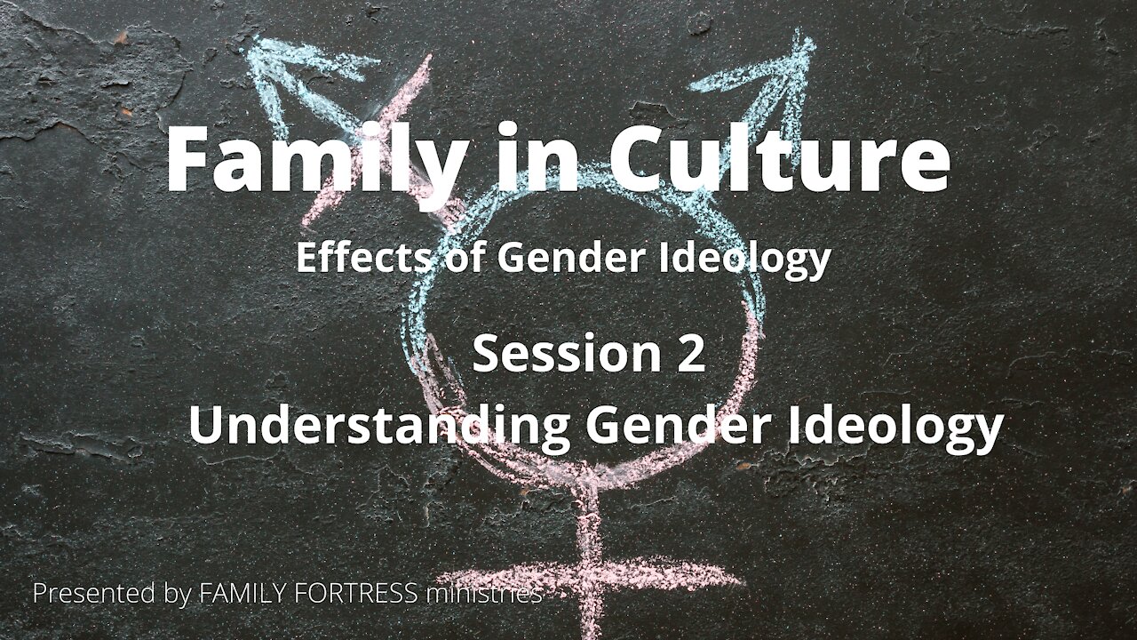 Session 2: Understanding Gender Ideology