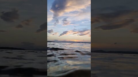 SUNSET UNDER WATER. #ScottSpalding #MusicbyScott #sunset #shorts #short #water