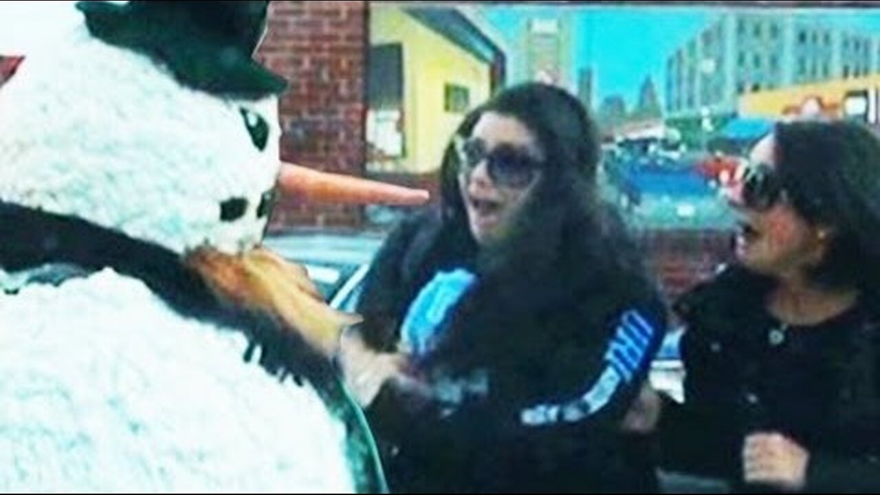 Kiss The Scary Snowman Prank He’s Irish! | Season 1 Episode 7