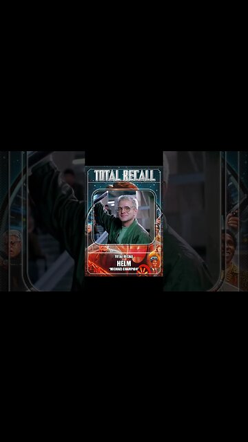 Total Recall 1990 Character Cards