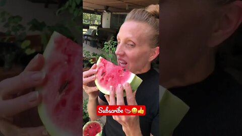 It never ends 🍉👀 #shorts #viral #trending #tiktok #garden #watermelon