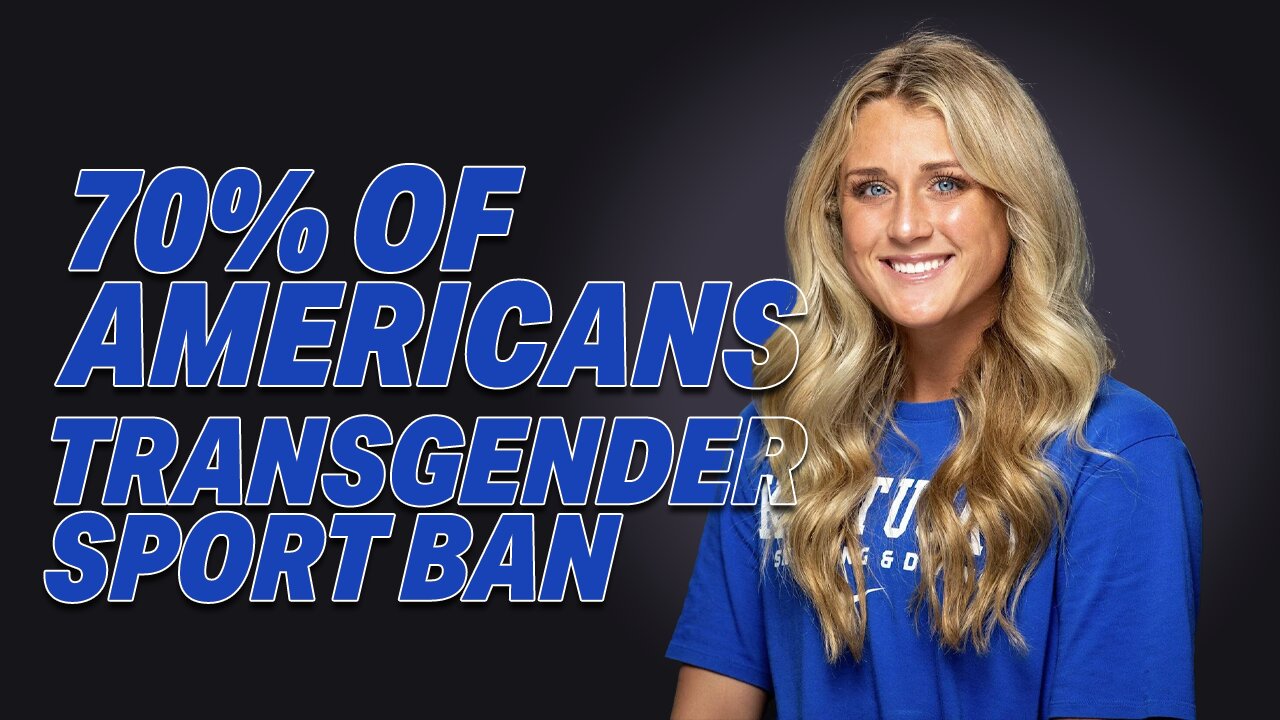 70% OF AMERICANS SAY: BAN MEN AND WOMEN FROM COMPETING IN OPPOSITE GENDER SPORTS