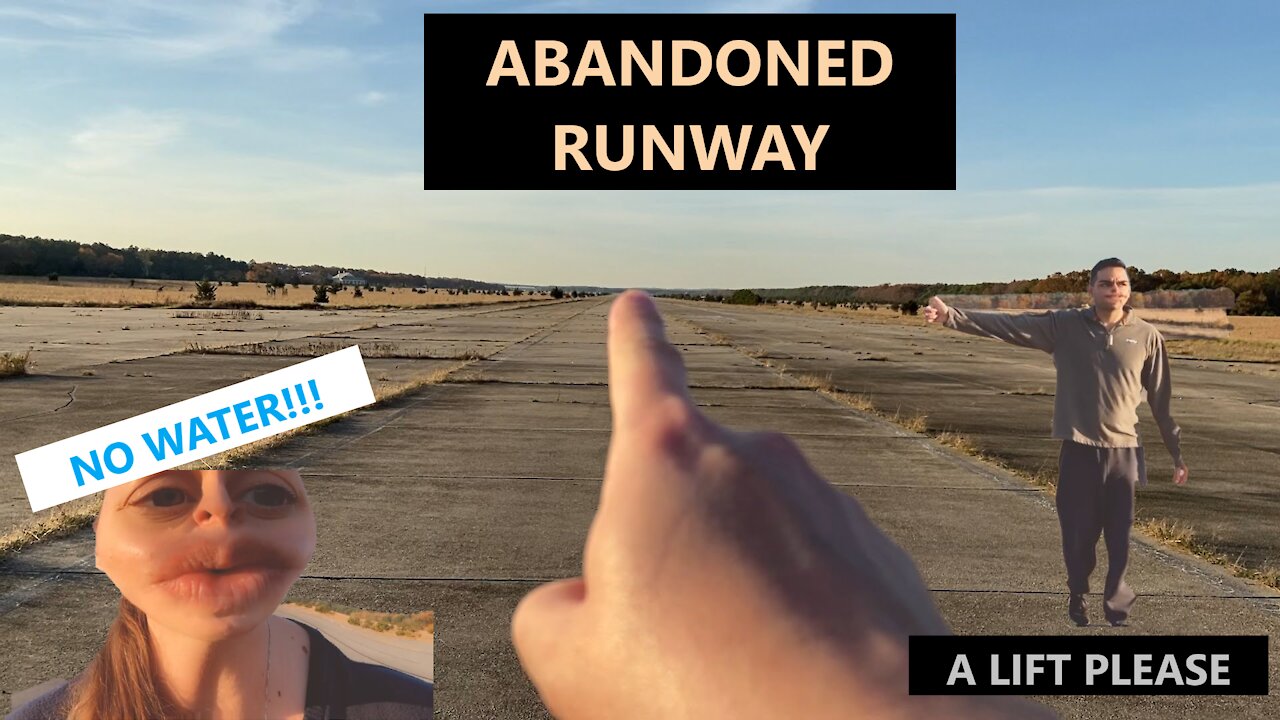 Runway 32 - Oh "deer" a flyover