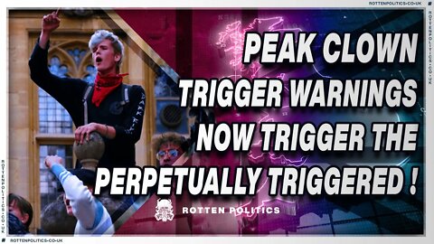 Trigger warnings now trigger the perpetually triggered lol 😂