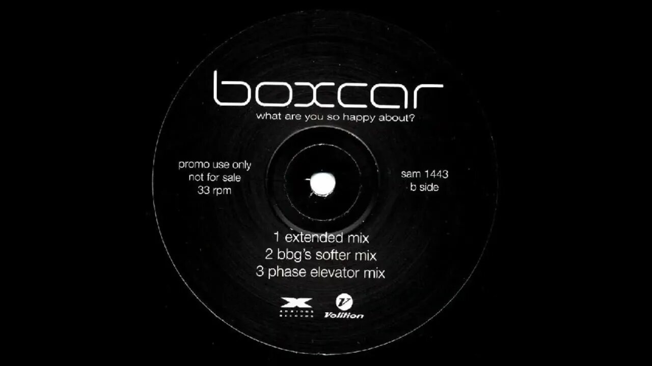 Boxcar - What Are You So Happy About (Phase Elevator Mix)