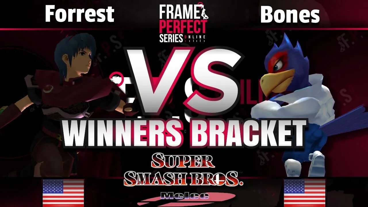 FPS2 Online Winners Top 32 - Forrest (Marth) vs. Bones (Falco) - Smash Melee