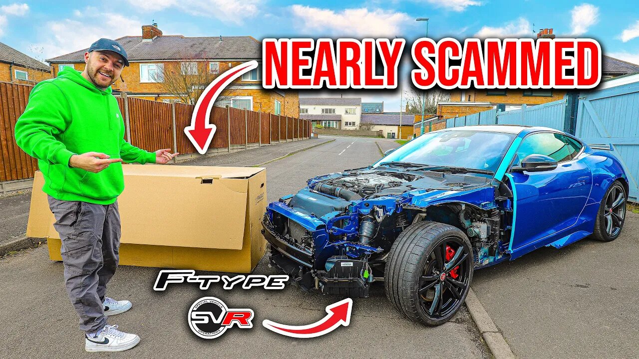 RESTORING MY WRITTEN OFF JAGUAR F TYPE SVR