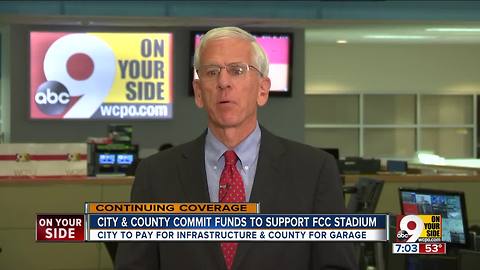 City, county commit funds to support soccer stadium