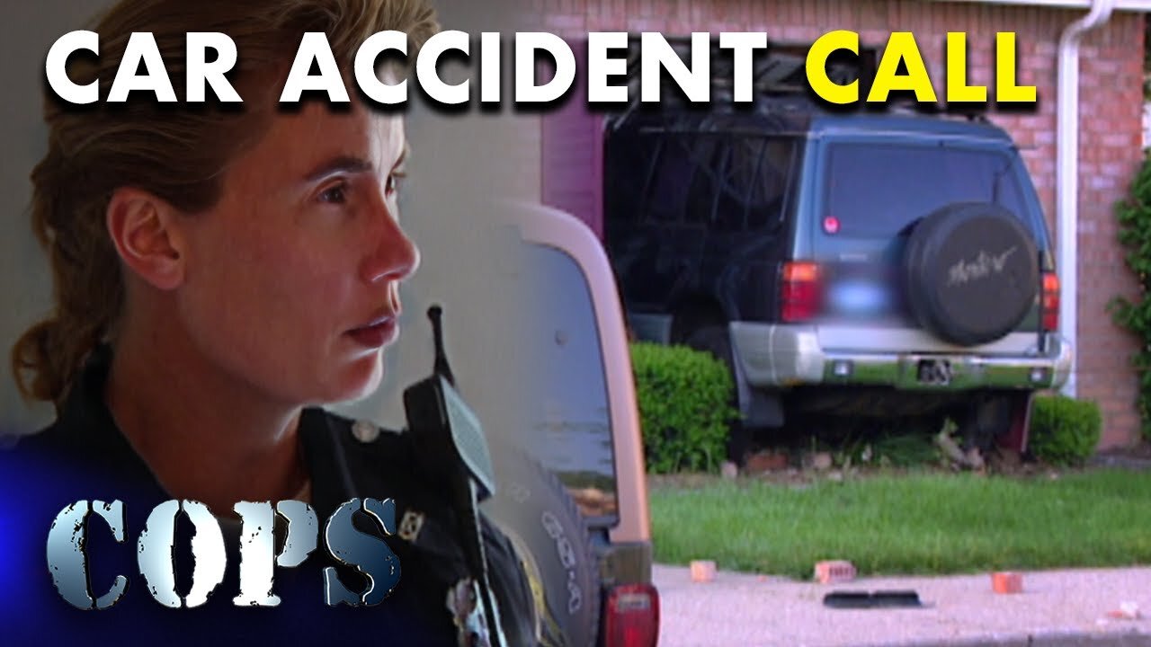 💥🚙 Car Crash Chaos: Vehicle Lands In Living Room | Cops TV Show