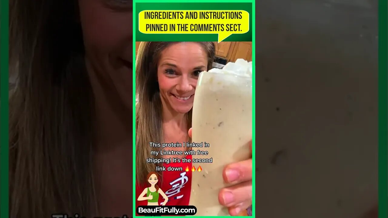 Peanut Butter Shake For Weight Loss #tiktok #weightloss #drink