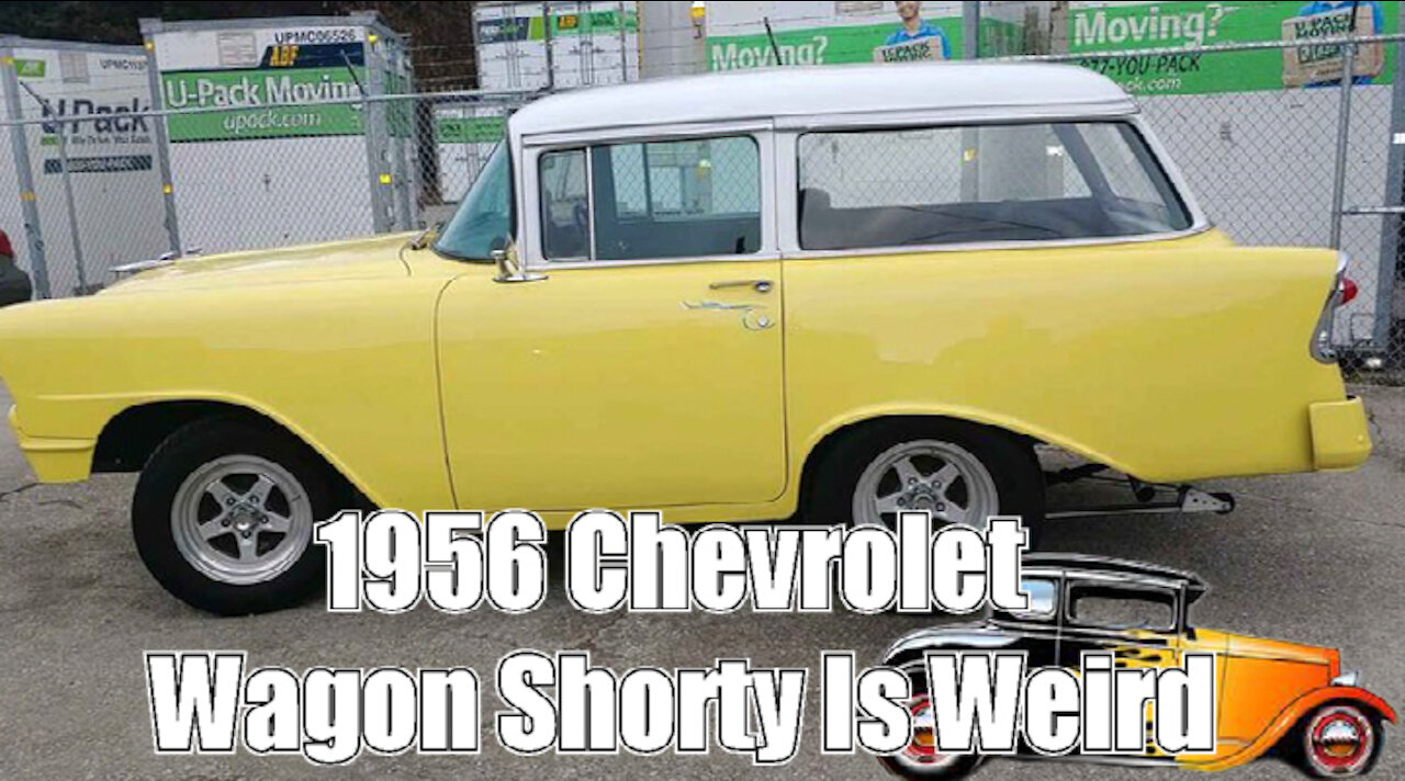 1956 Chevrolet Wagon Shorty Is a Weird but Flawless Build