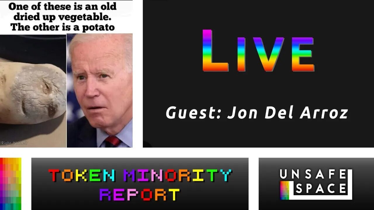 LIVE FRIDAY! [Token Minority Report] With Jon Del Arroz