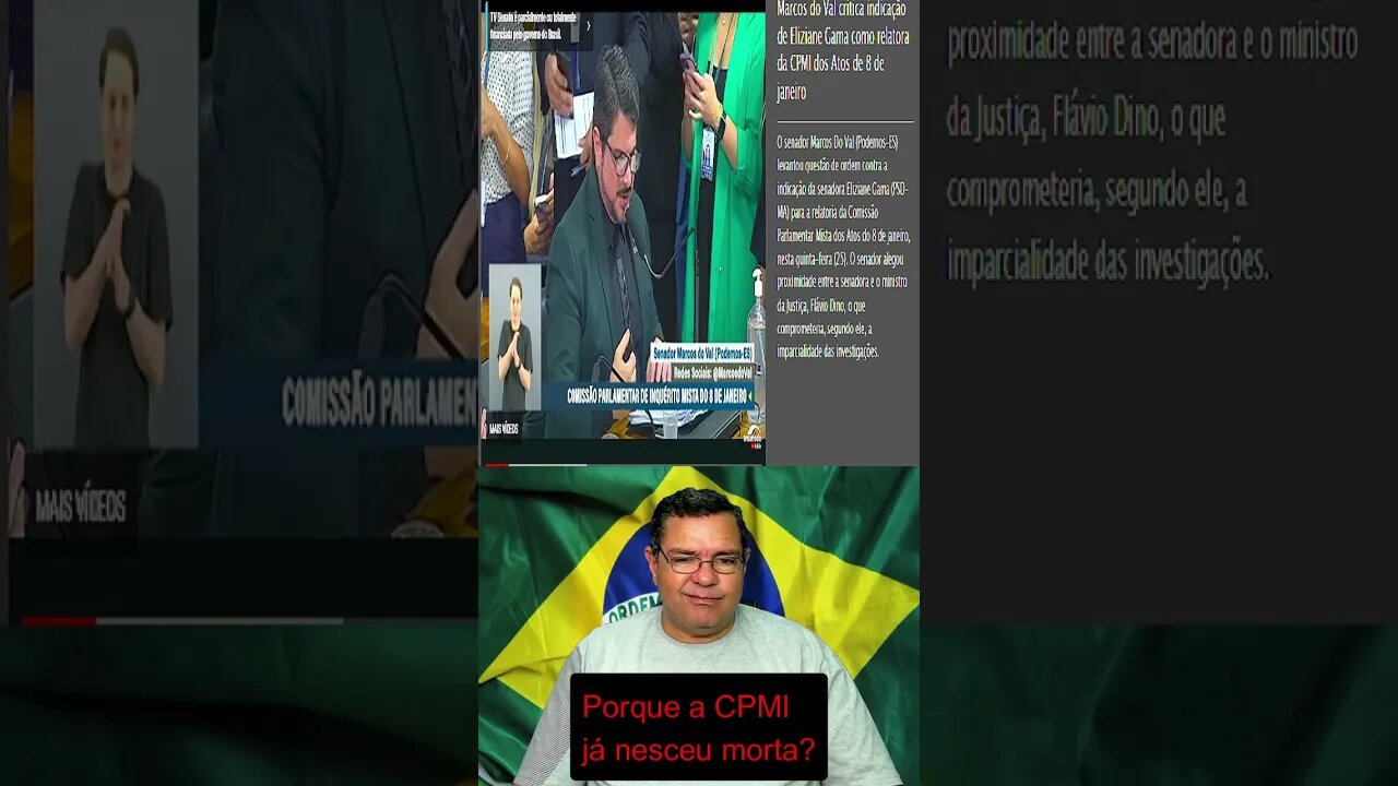 Porque a CPMI já nasceu morta?