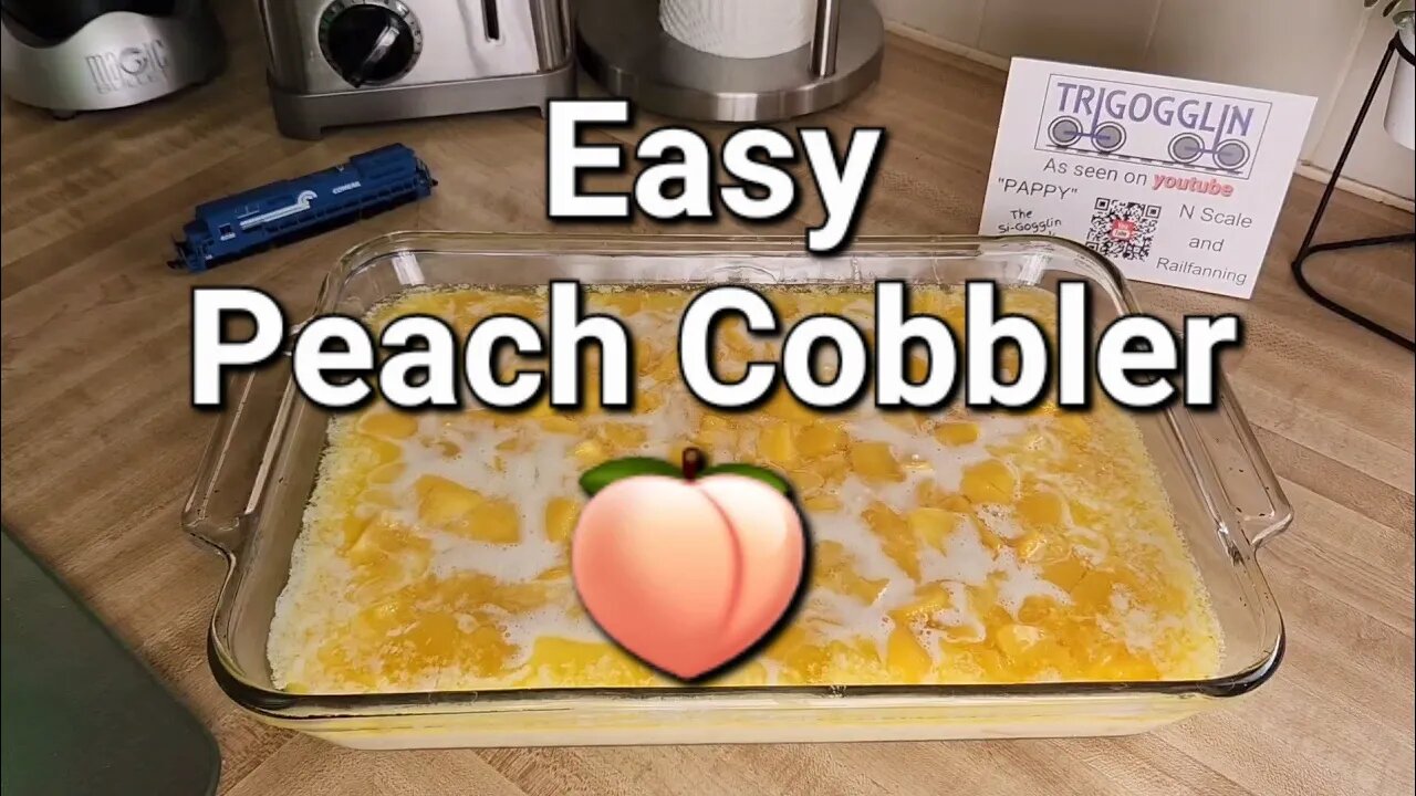 Easy and Best Peach Cobbler