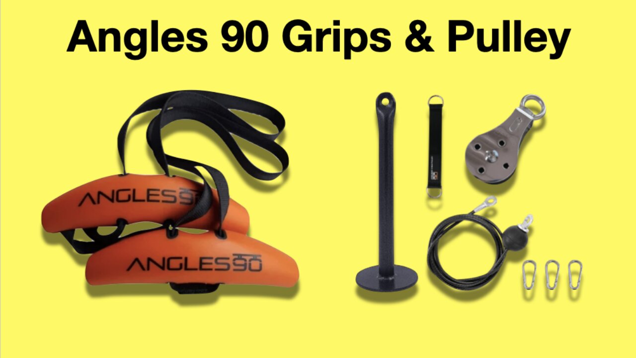 Angles 90 Grip Handles & Pulley Review (Rotating Pull Up Handles)