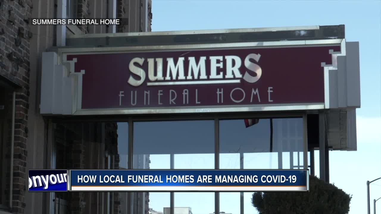 Local funeral home combating "loss of tradition" due to COVID-19