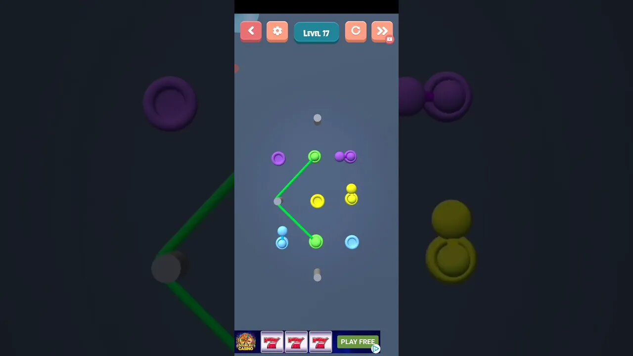 Color Rope Puzzle - Level 017