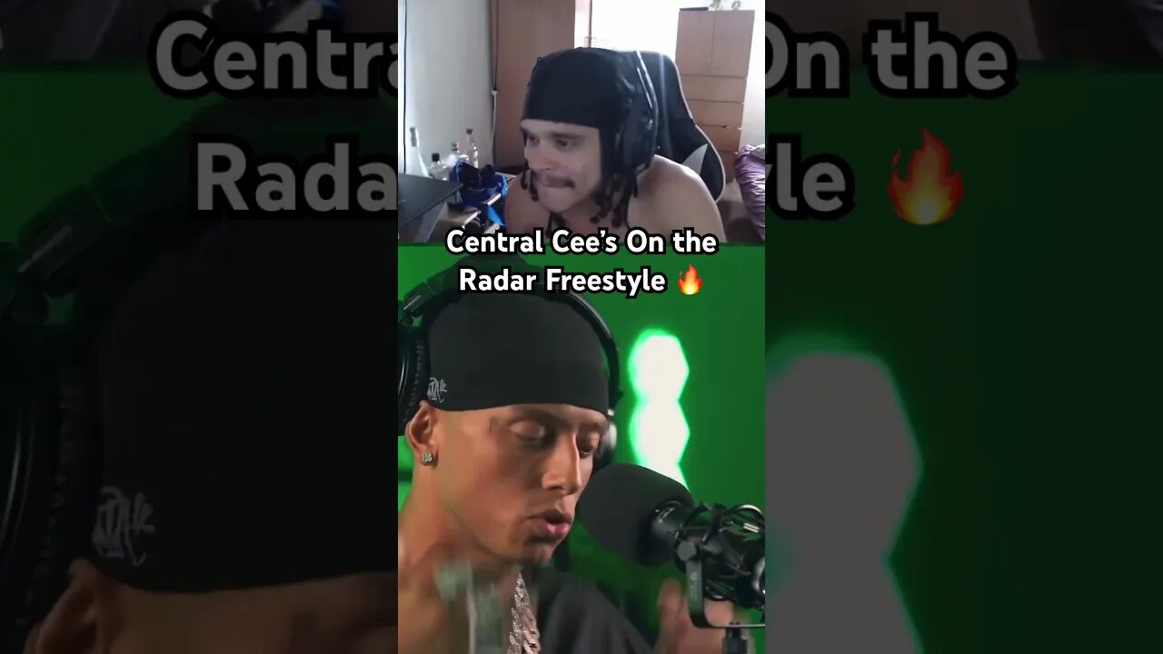 Central Cee’s On The Radar Freestyle Went Crazy🔥 #shorts