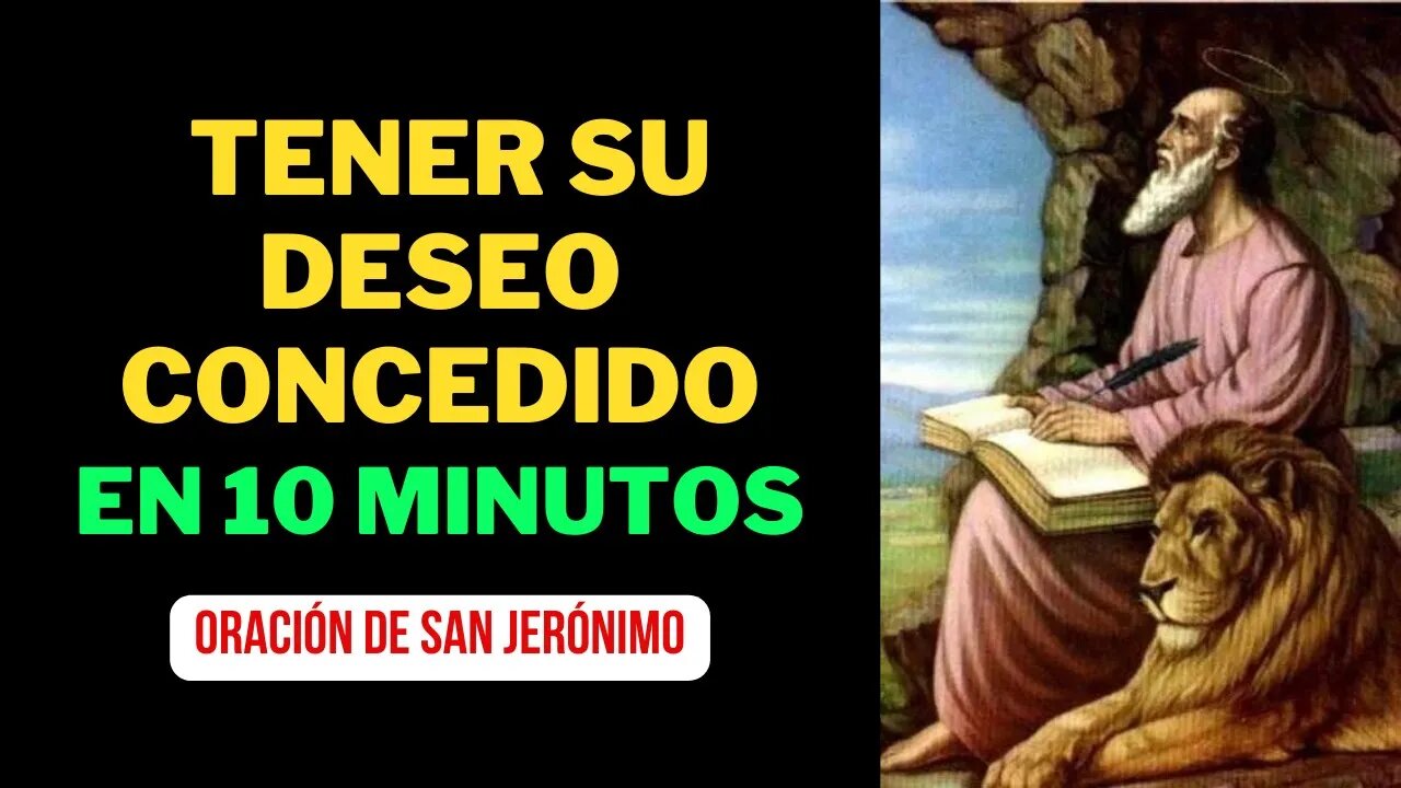 Oración Poderosa a San Jerónimo para Lograr Todo lo que Deseas