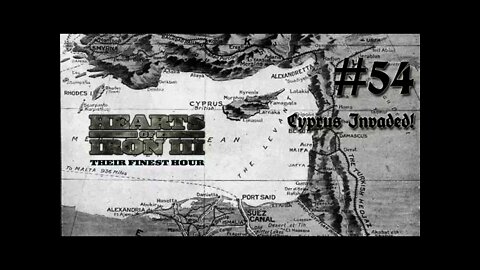 Hearts of Iron 3: Black ICE 8.6 - 54 (Germany) Cyprus Invaded